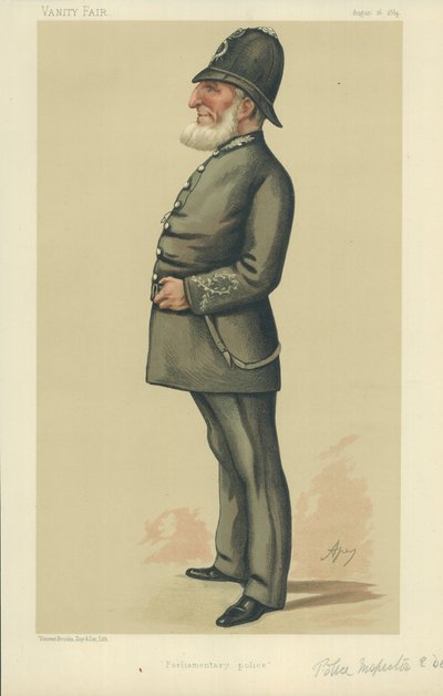 Polis Müfettişi Ebenezer Denning by Carlo Pellegrini