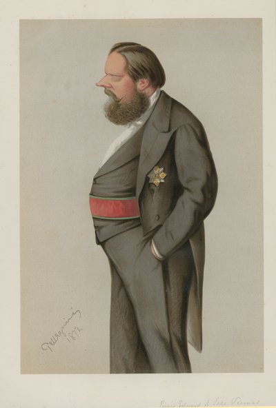 Saxe Weimar Prensi Edward by Carlo Pellegrini