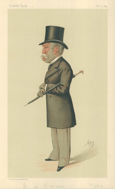 Sir Charles Lennox Wyke, Baron, 9 Şubat 1884, Vanity Fair karikatürü by Carlo Pellegrini