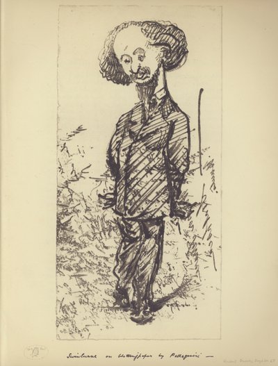 Blot Kağıdında Swinburne (İngiliz yazar Algernon Charles Swinburne