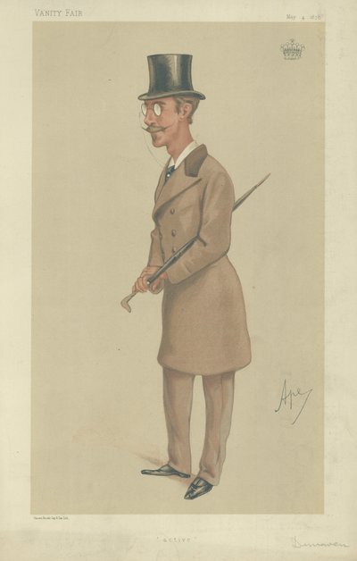 Dunraven Kontu ve Earl Dağı by Carlo Pellegrini