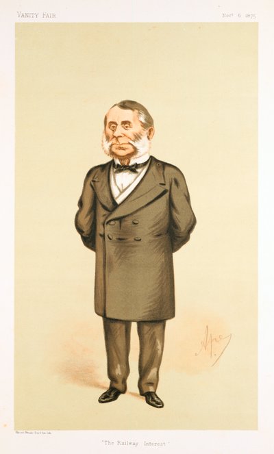 Demiryolu Faizi, 1875 by Carlo Pellegrini