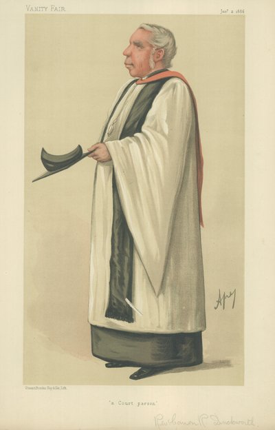 Muhterem Canon Robinson Duckworth by Carlo Pellegrini