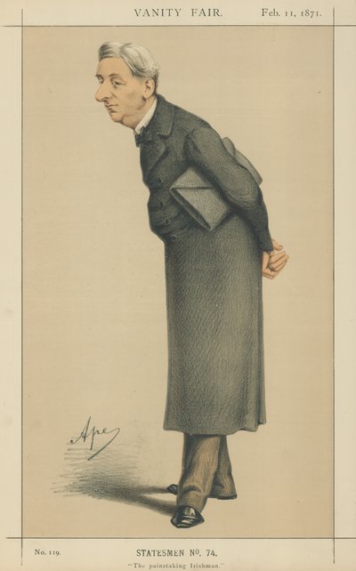 Çok Saygıdeğer William Monsell (renkli taş) by Carlo Pellegrini