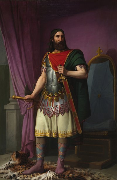 Egica, Vizigot Kralı, 1853 by Carlos María Esquivel y Rivas