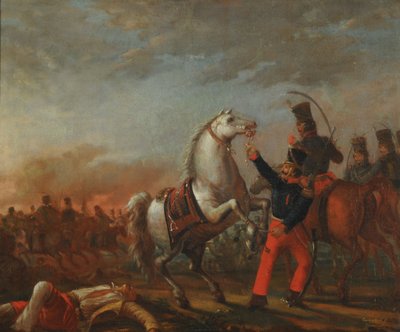 Süvari hücumu - Usos y Costumbres de Buenos Aires Serisi by Carlos Morel