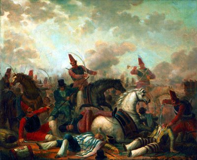 Rosas zamanında süvari savaşı by Carlos Morel