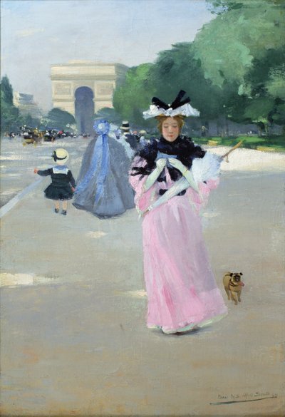 Bois de Boulogne Caddesi by Carlton Alfred Smith