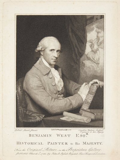 Benjamin Batı by Caroline Watson