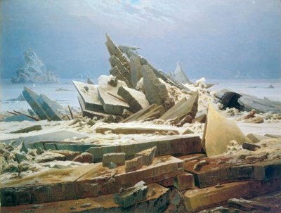 Arktik Okyanusu by Caspar David Friedrich