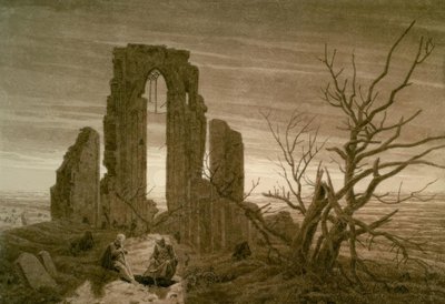 Kış by Caspar David Friedrich