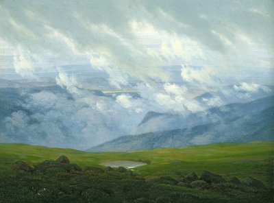 Sürüklenen Bulutlar by Caspar David Friedrich