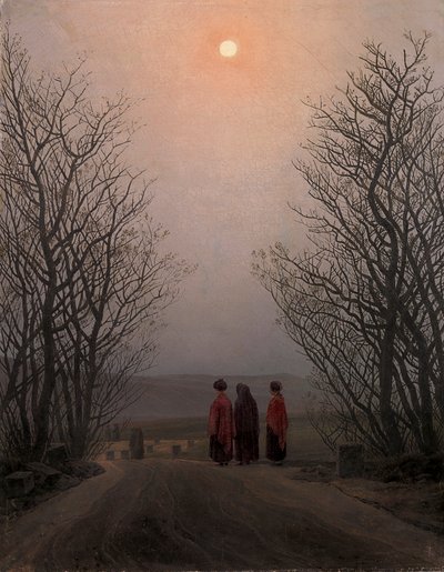 Paskalya Sabahı by Caspar David Friedrich
