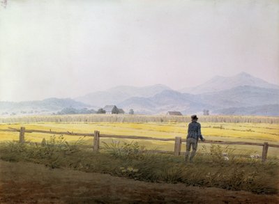 Peyzaj, 19. yüzyıl başı by Caspar David Friedrich