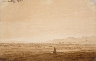 Dikilitaşlı Manzara, 1803 by Caspar David Friedrich