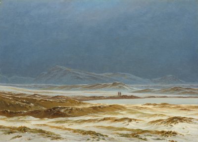 Kuzey Manzarası, İlkbahar, c.1825 (tuval üzerine yağlı boya) by Caspar David Friedrich
