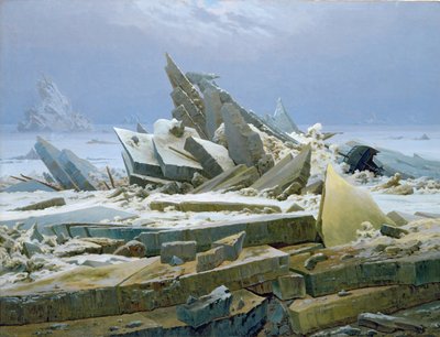Kutup Denizi by Caspar David Friedrich