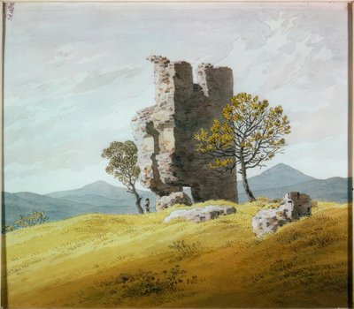 turruin by Caspar David Friedrich