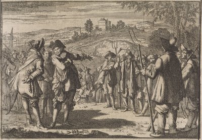 İngiliz Köylülerinin İsyanı, 1645 by Caspar Luyken (attributed to)