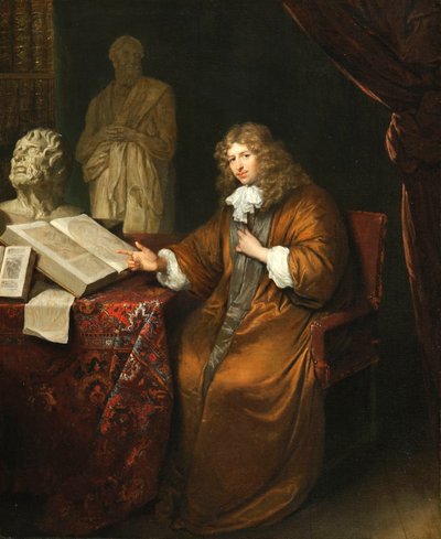 ""Portrait de Abraham van Lennep (1627-1678)"" (Koleksiyoner Abraham van Lennep