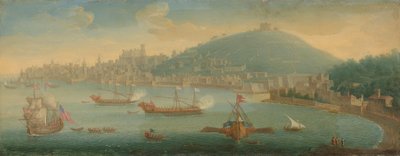 Napoli manzarası by Caspar van Wittel (circle of)