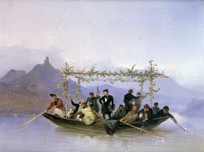 Bilinmeyen resim by Casper Johann Nepomuk Scheuren