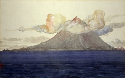 Pico Dağı, Azor Adaları, 1905. by Cass Gilbert