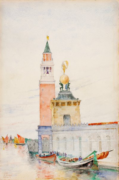 Venedik, 1933. by Cass Gilbert