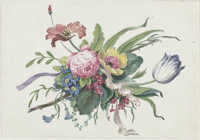 Çiçek aranjmanı by Catharina Wilhelmina Schweickhardt