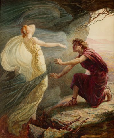 Orpheus ve Eurydice by Catharine Adelaide Sparkes