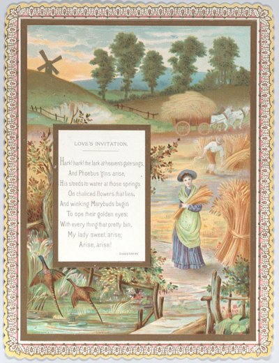 Sevgililer, yaklaşık 1875. by Catherine Greenaway