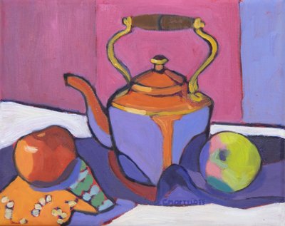 Steeped in Color, 2024 (Yağlıboya) by Catherine J Martzloff