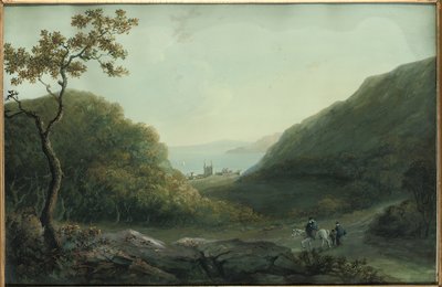 Penrhyn Kalesi, Bangor yakınlarında, Gwynedd, Kuzey Galler, 1820