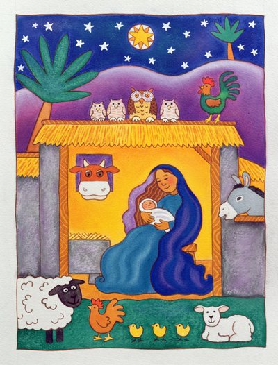 Bir Çiftlik Doğuşu, 1996 (wc) by Cathy Baxter