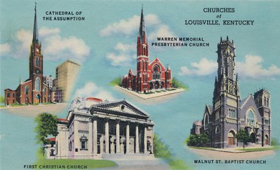 Louisville Kiliseleri, Kentucky, 1942 by Caufield and Shook