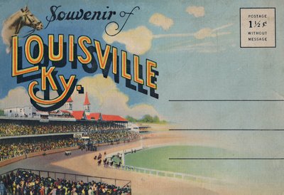 Louisville Ky. Hatırası, 1942 by Caufield and Shook