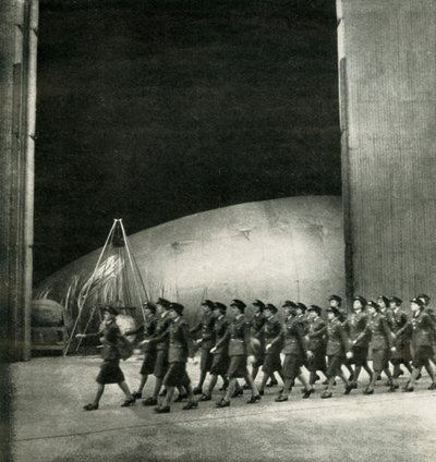 Bir Balon Merkezinde, c1943. by Cecil Beaton
