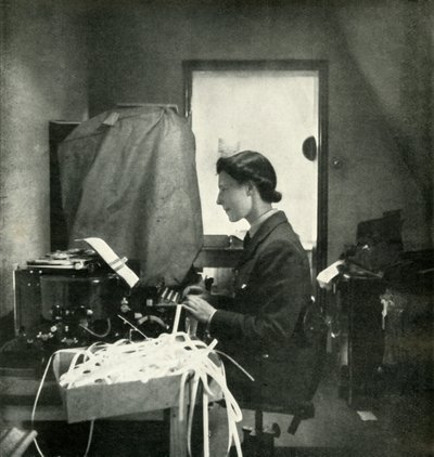 Kod ve Şifre Görevlisi, c1943. by Cecil Beaton