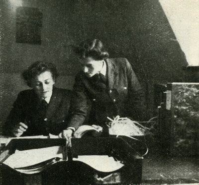 Sinyal Görevinde, c1943. by Cecil Beaton