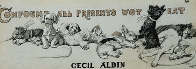 Tüm Hediyeleri Karıştırın Wot Eat by Cecil Charles Windsor Aldin