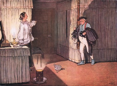 Hanımefendi, diye devam etti Bay Pickwick, kusursuz karakterime ve cinsiyetinize duyduğum özverili saygıya güveniyorum. by Cecil Charles Windsor Aldin