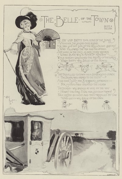 Şehrin Belle'i, JM Bulloch by Cecil Charles Windsor Aldin