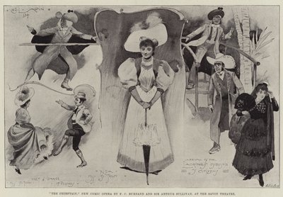 The Chieftain, FC Burnard ve Sir Arthur Sullivan