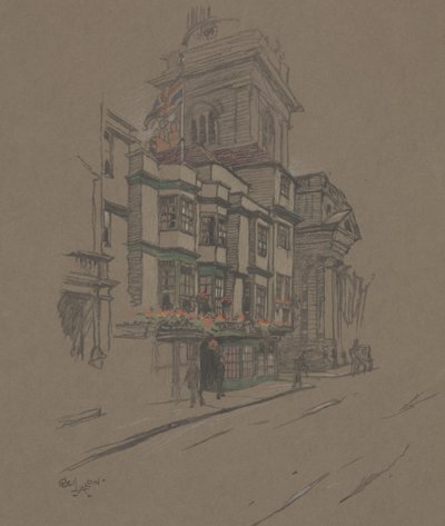 İsimsiz (el boyaması taş) by Cecil Charles Windsor Aldin