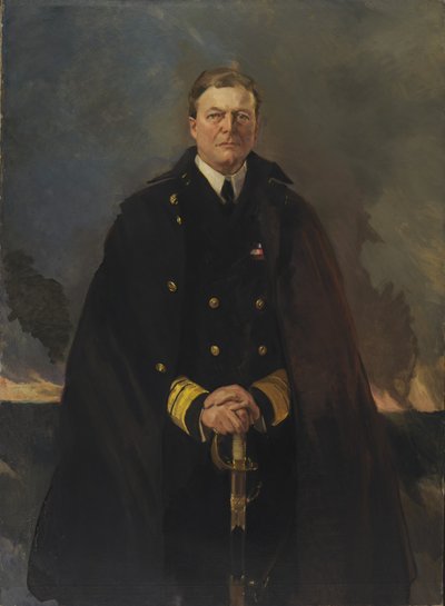 Amiral Sir David Beatty, Lord Beatty by Cecilia Beaux