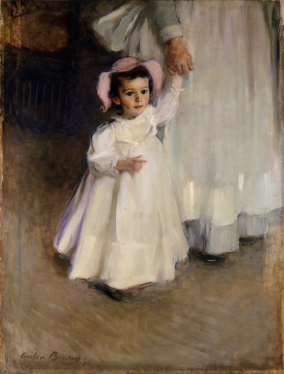 Ernesta (Hemşireli Çocuk), 1894 by Cecilia Beaux
