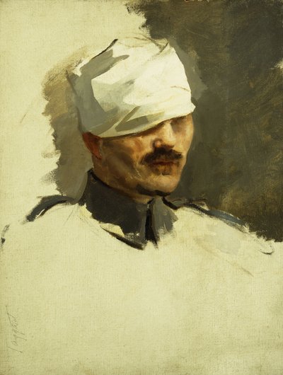 Teğmen Jean Julien Lemordant, c. 1918 (tuval üzerine yağlı boya) by Cecilia Beaux