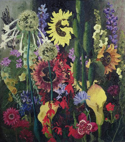 Bahçe Peyzajı No.2 by Cedric Morris