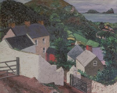 Solucan Kafası: Gower Yarımadası by Cedric Morris