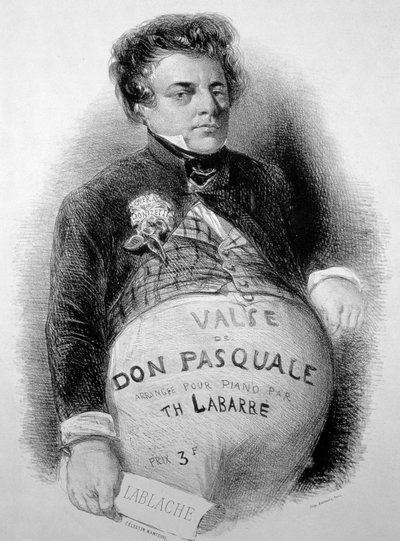 LABLACHE, Luigi (1794-1858) Donizetti